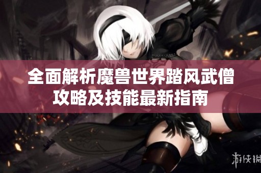 全面解析魔兽世界踏风武僧攻略及技能最新指南