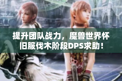 提升团队战力，魔兽世界怀旧服伐木阶段DPS求助！