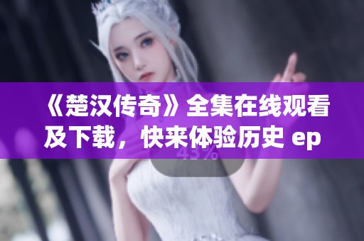 《楚汉传奇》全集在线观看及下载，快来体验历史 epic 传奇！