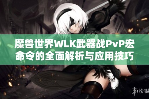 魔兽世界WLK武器战PvP宏命令的全面解析与应用技巧