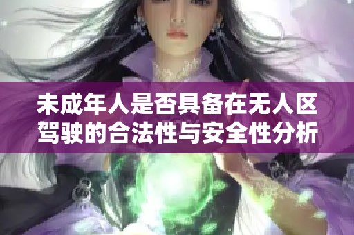 未成年人是否具备在无人区驾驶的合法性与安全性分析