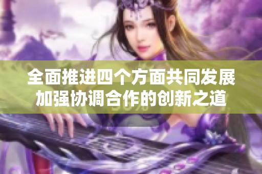 全面推进四个方面共同发展加强协调合作的创新之道