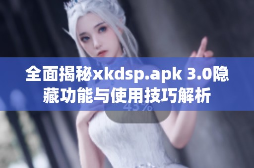 全面揭秘xkdsp.apk 3.0隐藏功能与使用技巧解析