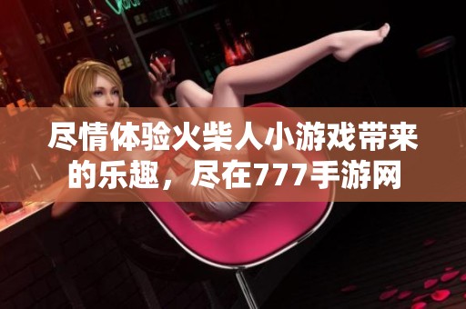 尽情体验火柴人小游戏带来的乐趣，尽在777手游网