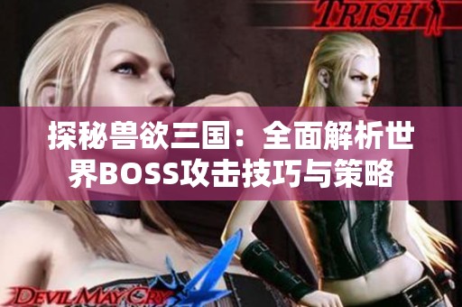 探秘兽欲三国：全面解析世界BOSS攻击技巧与策略