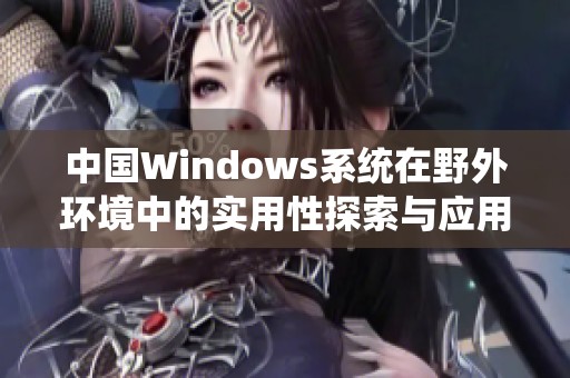 中国Windows系统在野外环境中的实用性探索与应用研究