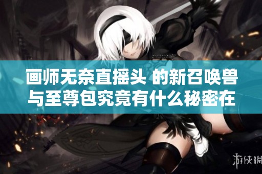 画师无奈直摇头 的新召唤兽与至尊包究竟有什么秘密在新服中等你探索