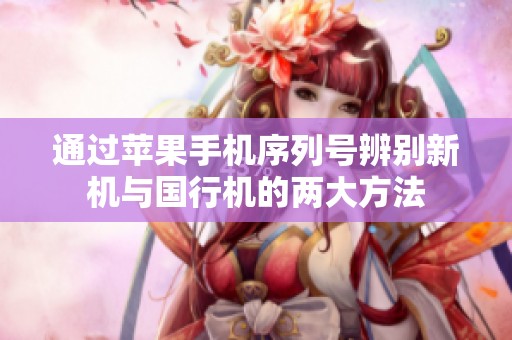 通过苹果手机序列号辨别新机与国行机的两大方法